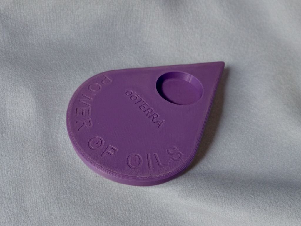 Suport  prezentare sticluta 15ml ,mov